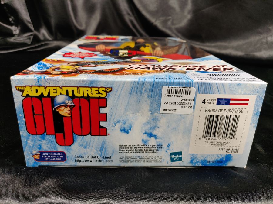 Adventures of GI Joe - Challenge at Hawk River (White Figure) 1998 New Sealed