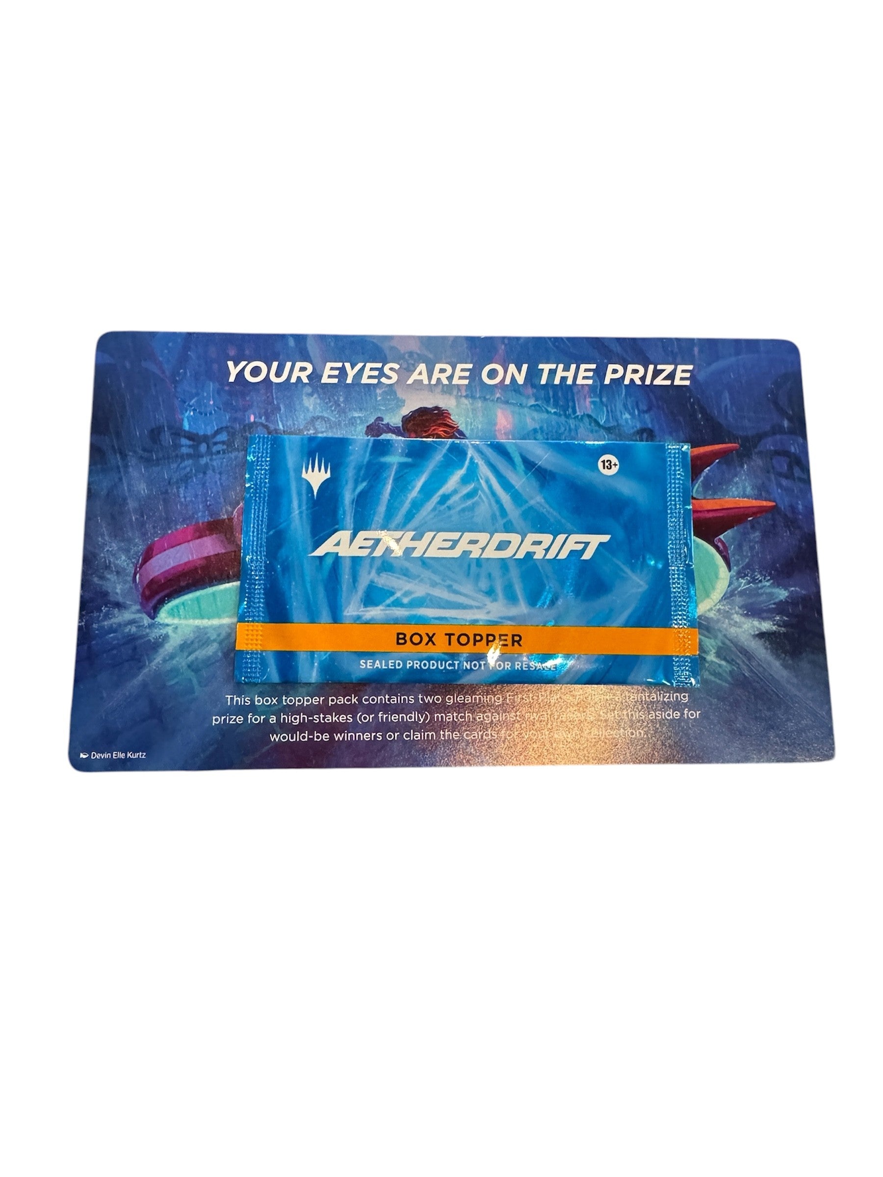 Aetherdrift Play Booster Box TOPPER PACK!