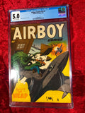 Airboy Comics- Volume #9, #7- featuring the HEAP CGC 5.0