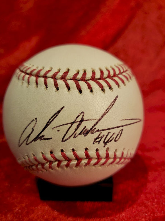 Alan Dystra Guaranteed Authentic Autographed Baseball