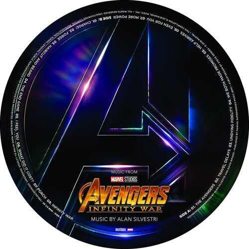 Alan Silvestri - Avengers: Infinity War | Picture Disc Vinyl LP Album