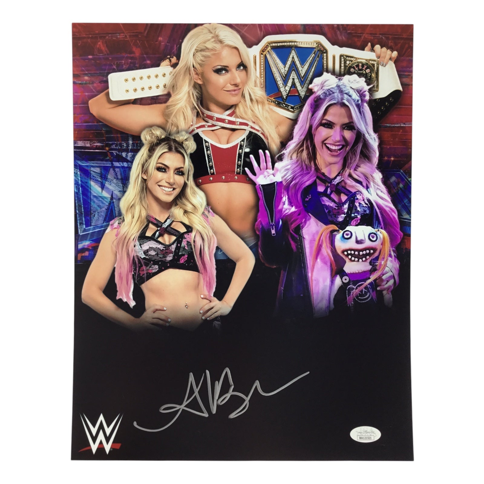 Alexa Bliss Signed 11x14 Photo - WWE Superstar (Beckett Certified)