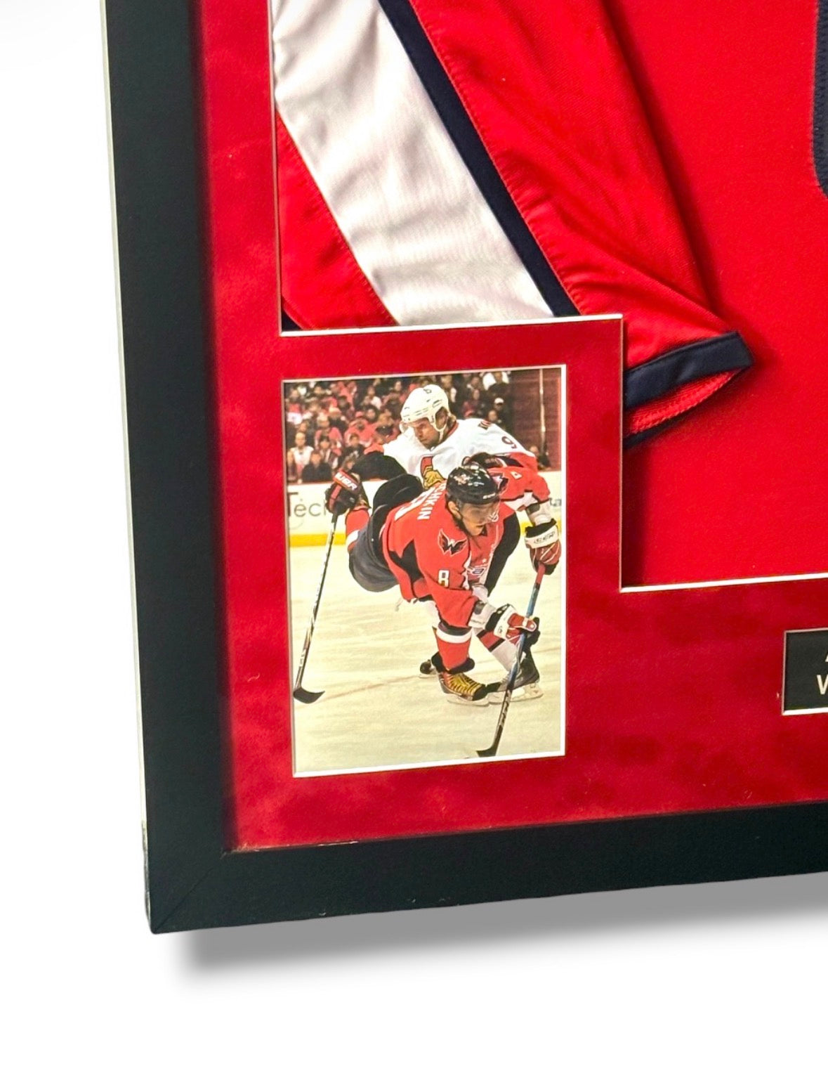 Alexander Ovechkin Autographed & Framed Jersey w/ JSA Authentication