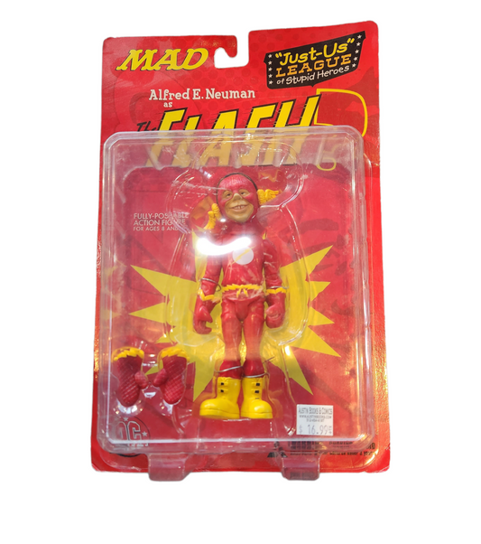 Alfred E. Neuman As The Flash MAD Action Figure