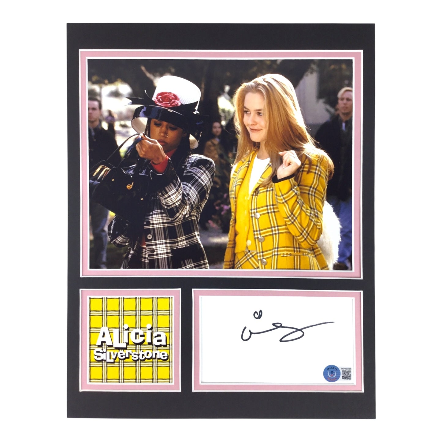 Alicia Silverstone Signed Card & Display - Clueless (Beckett Certified)