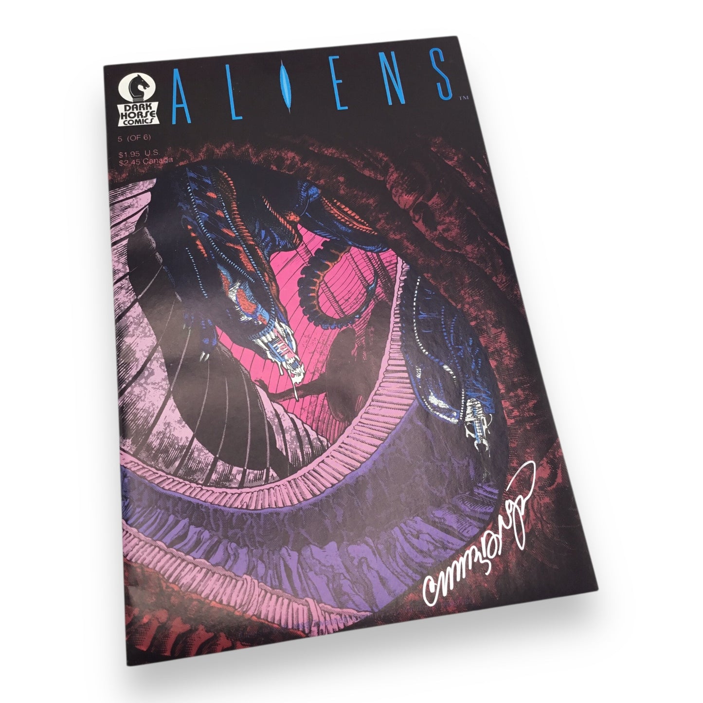 Aliens #1–6 Complete Set (1988, Dark Horse Comics) Signed by Mark A. Nelson (Except #6)