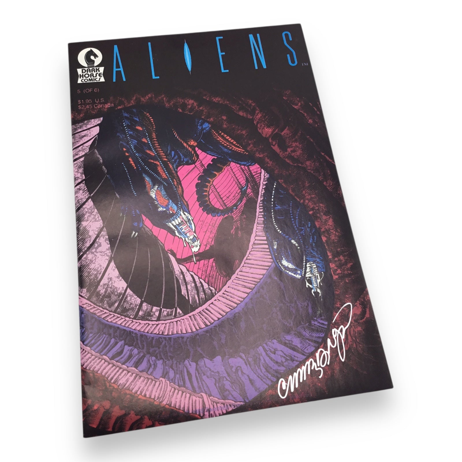 Aliens #1–6 Complete Set (1988, Dark Horse Comics) Signed by Mark A. Nelson (Except #6)