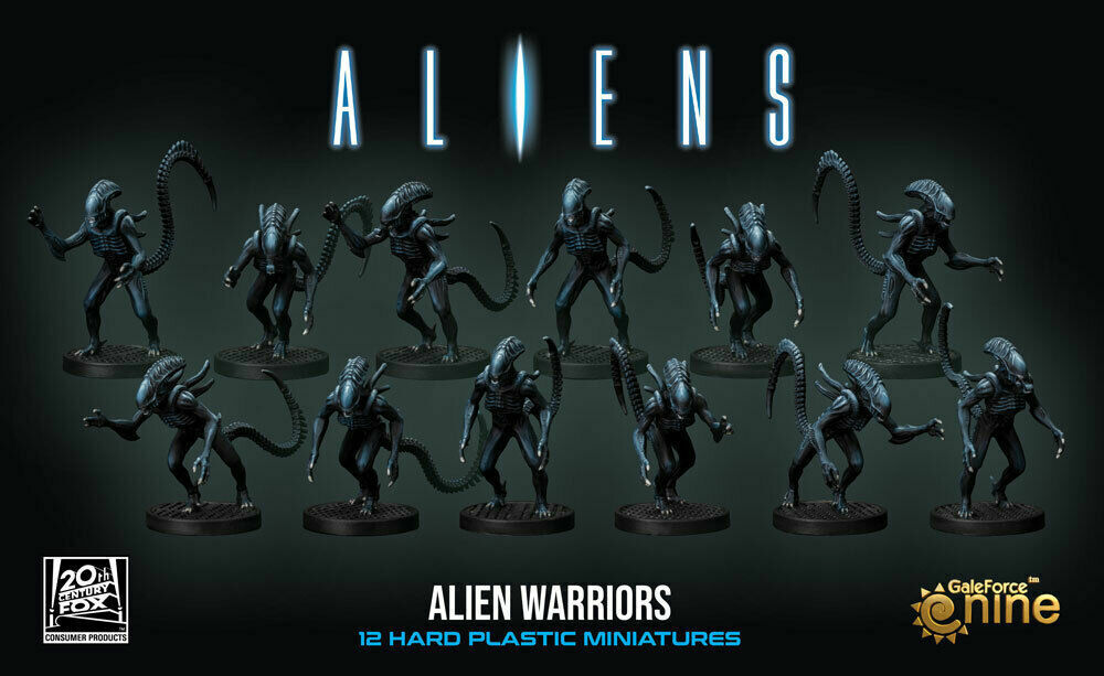 Aliens Miniatures: Alien Warriors (12)