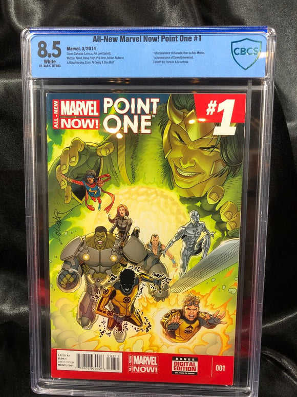 All-New Marvel Now! Point One #1 CBCS 8.5 Ms. Marvel