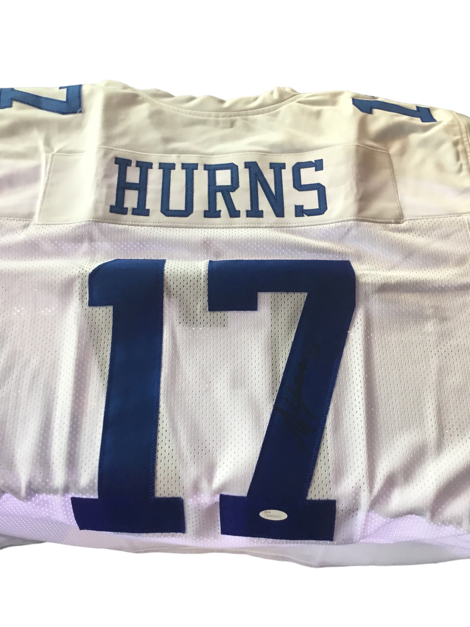 Allen Hurns autographed Football Jersey Dallas Cowboys #17 JSA Certified