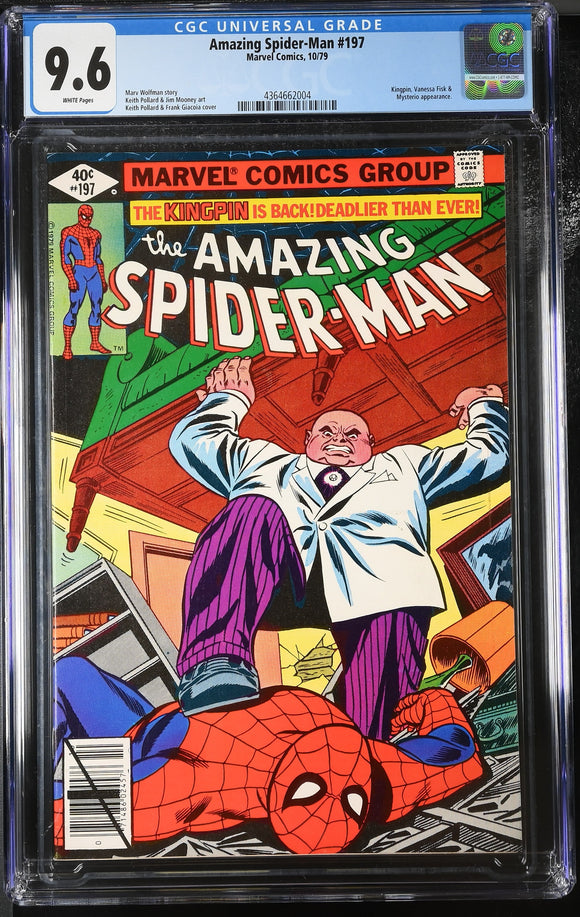 Amazing Spider-Man #197 - Marvel 1979 - CGC 9.6 - 