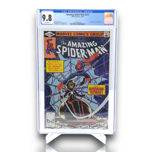 Amazing Spider-Man #210 (1980) CGC 9.8 – First Appearance of Madame Web