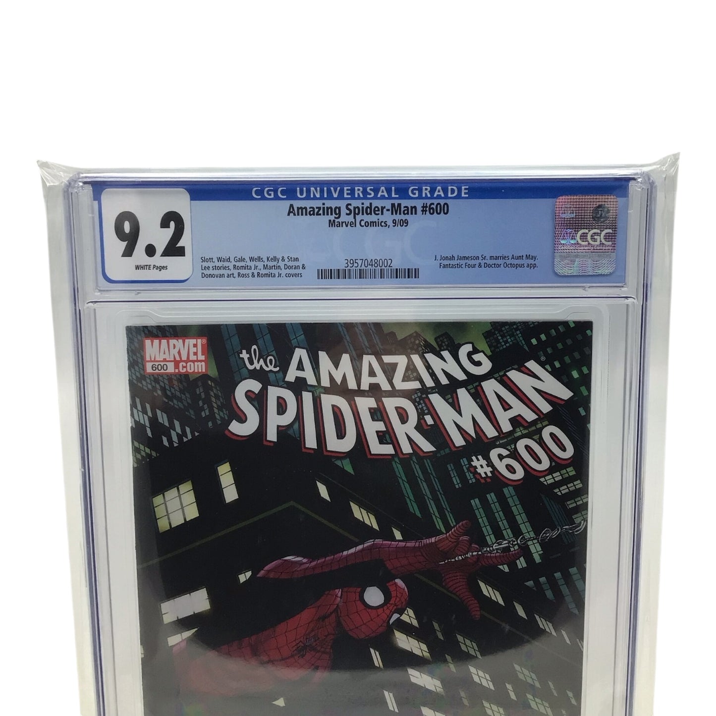 Amazing Spider-Man #600 - CGC Graded 9.2
