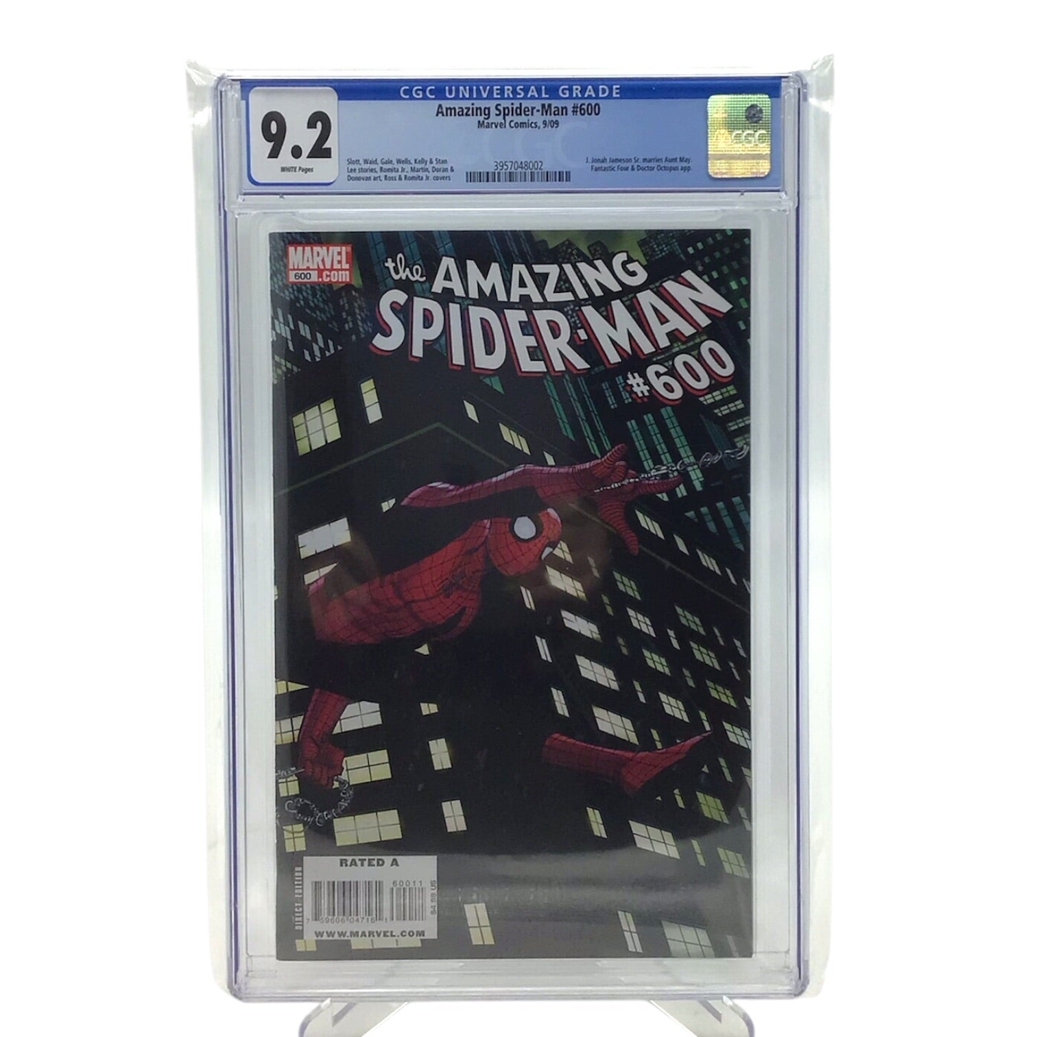 Amazing Spider-Man #600 - CGC Graded 9.2