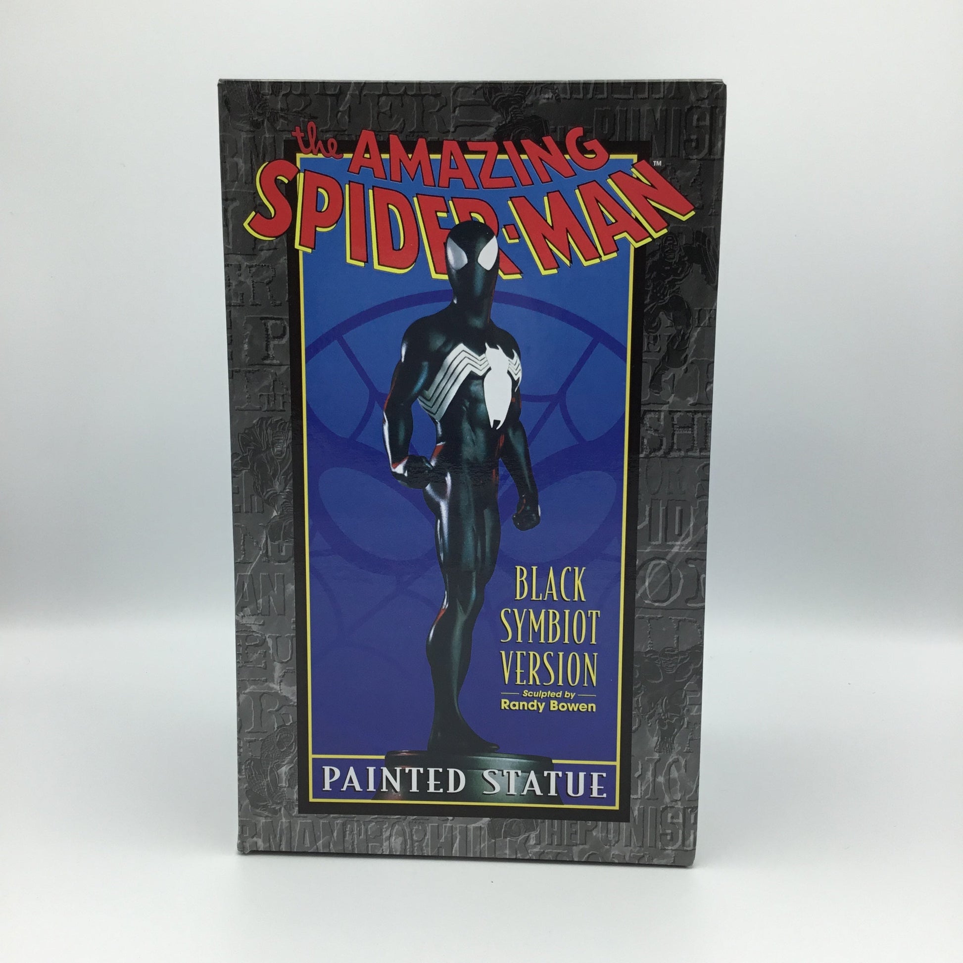 Amazing Spider-Man Painted Black 1/8 scale Statue - 2001 Bowen Designs 2711/ 4000