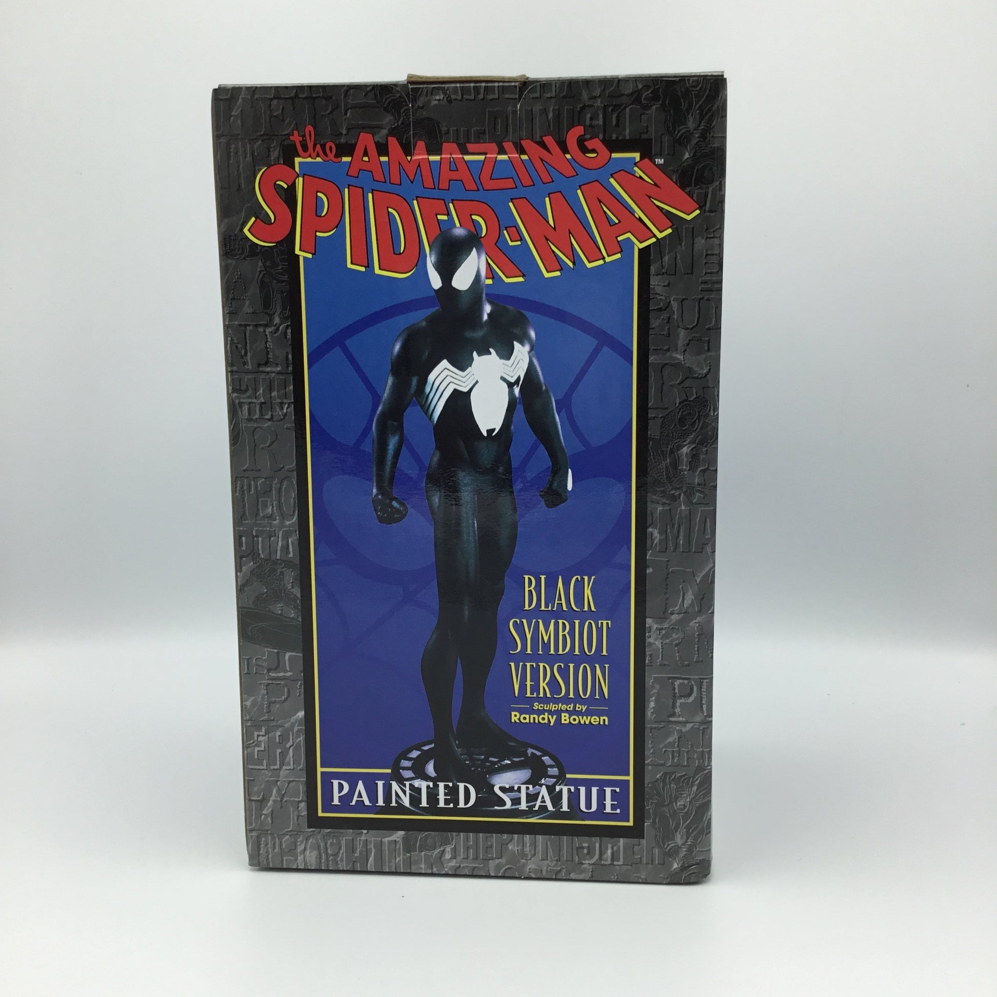 Amazing Spider-Man Painted Black 1/8 scale Statue - 2001 Bowen Designs 2711/ 4000