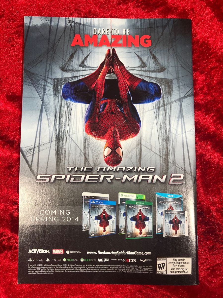 Amazing Spiderman #1 (2014-2015) Marcos Martin 1:50 Variant - 1st Cameo of Silk