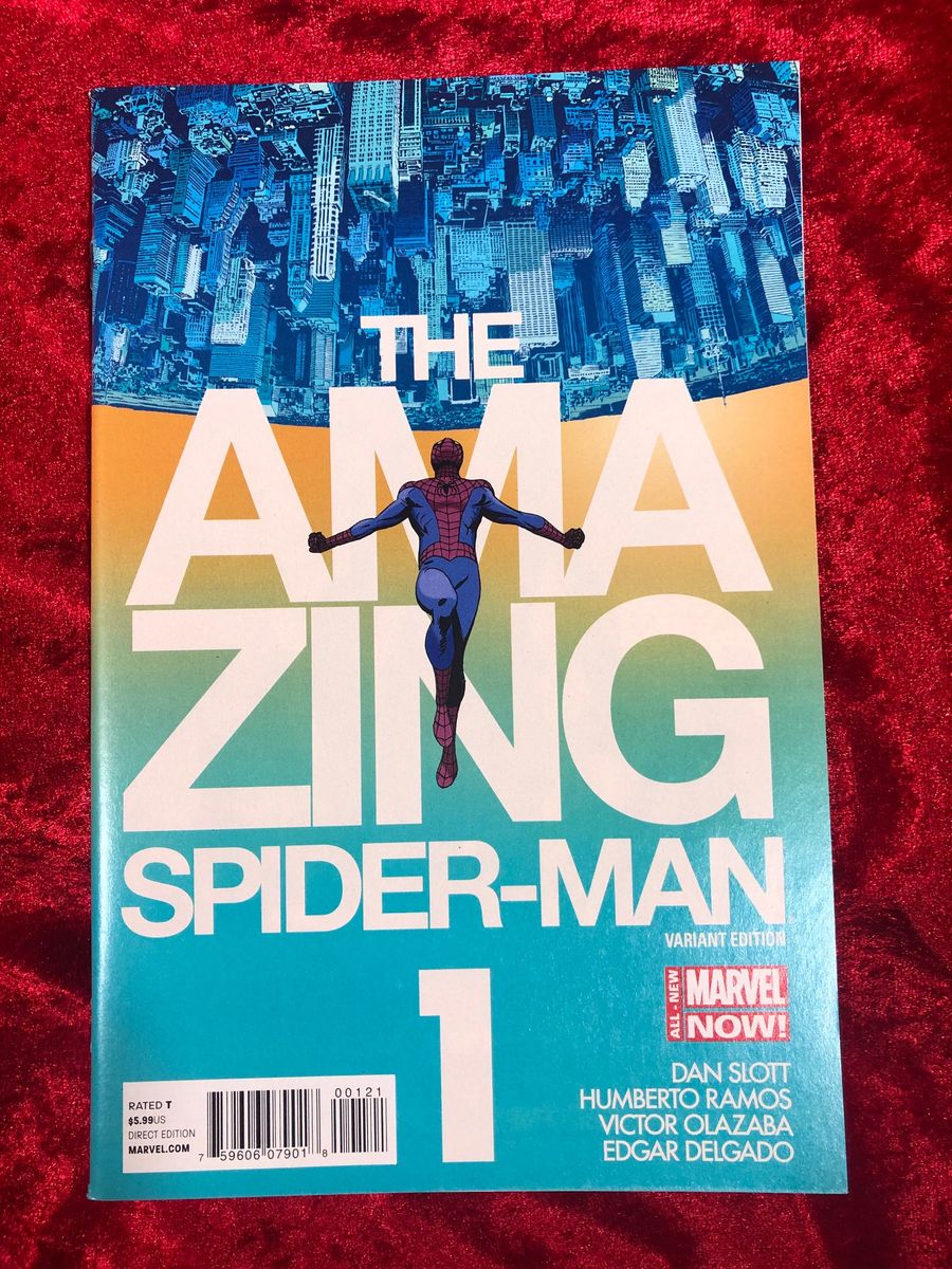 Amazing Spiderman #1 (2014-2015) Marcos Martin 1:50 Variant - 1st Cameo of Silk