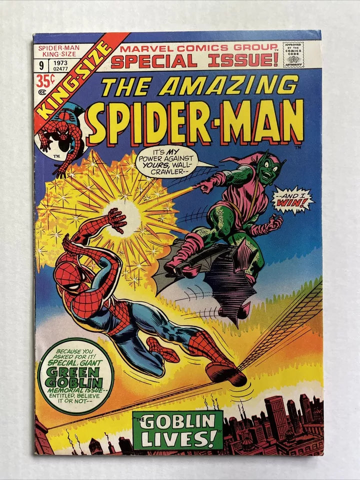 Amazing Spiderman #9 (1973) - Annual King-Size Special, The Goblin Lives!