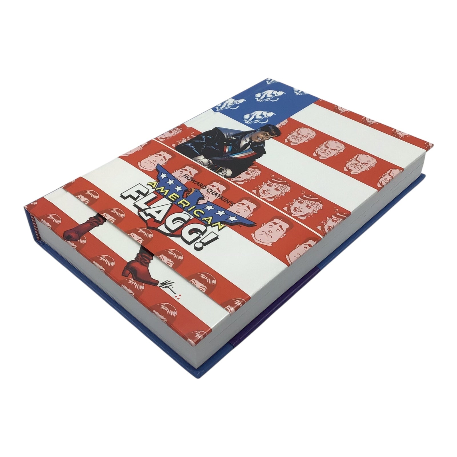 American Flagg! Vol. 1 – Hardcover (Signed Limited Edition #490/750, w/ Dust Jacket) by Howard Chaykin