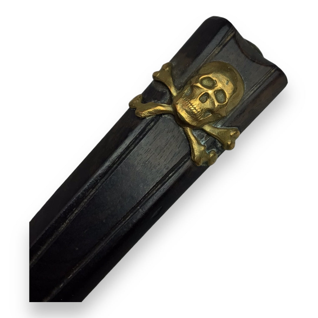 American Revolution Masonic Dagger - Skull & Crossbones Hilt w/ Sheath