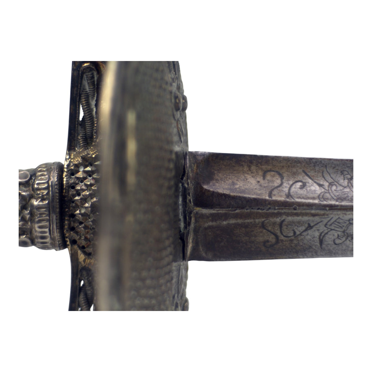 American Revolution Silver-Hilted French Officer’s Small Sword Dress Rapier C1750-1760