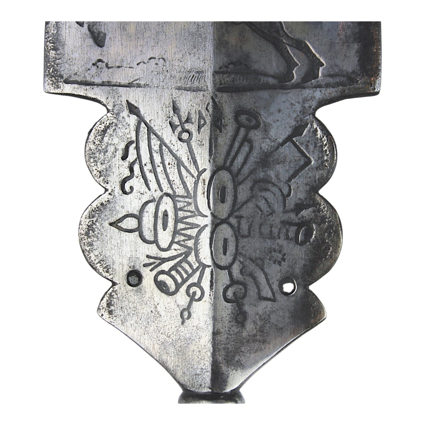 American Revolutionary War Brunswick Officer Spontoon with “PARTA TUERI” Motto | Museum Grade Relic!