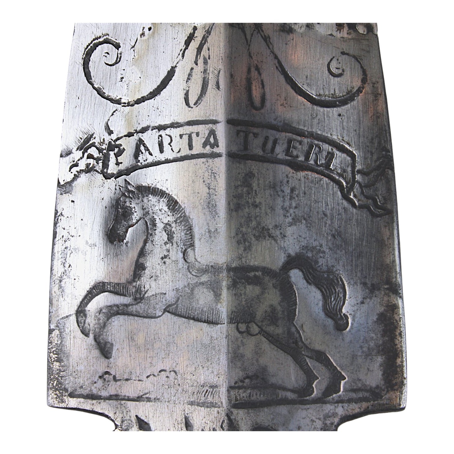 American Revolutionary War Brunswick Officer Spontoon with “PARTA TUERI” Motto | Museum Grade Relic!