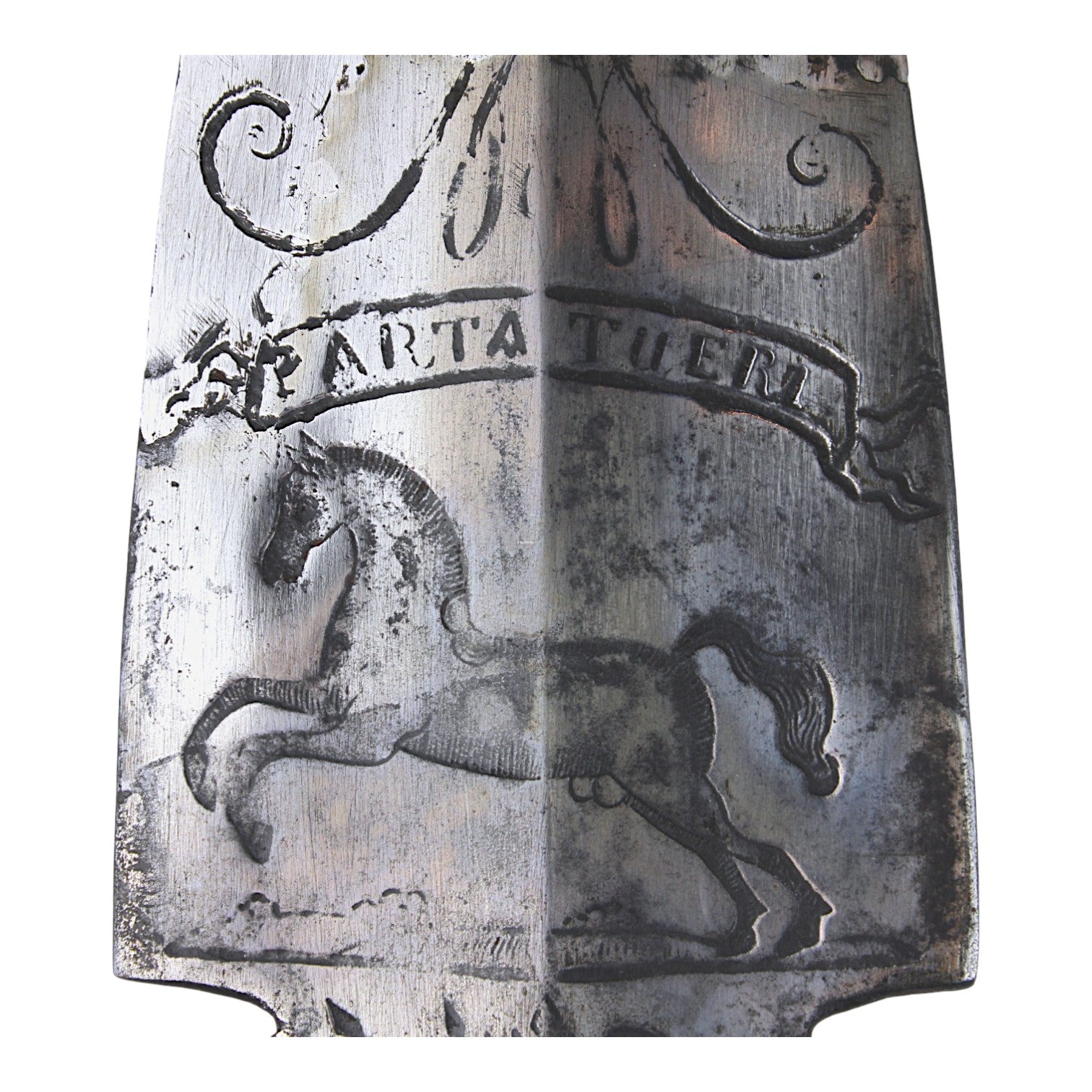 American Revolutionary War Brunswick Officer Spontoon with “PARTA TUERI” Motto | Museum Grade Relic!