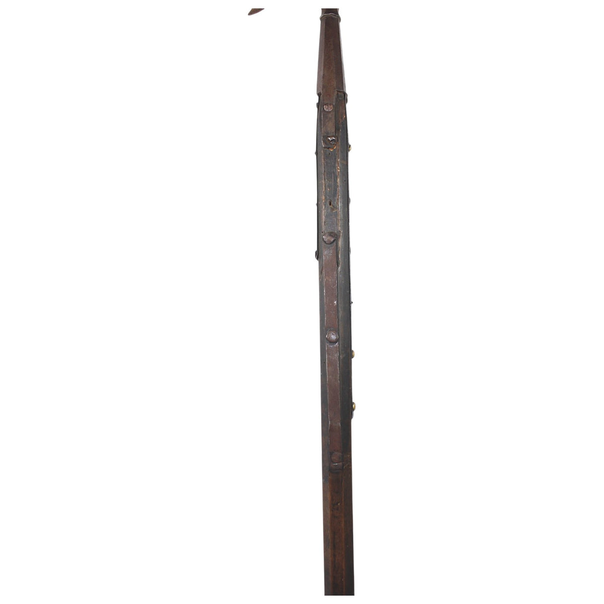 American Revolutionary War Fighting Halberd w/ Bird-Decorated Blade & Original Haft c1750 - 1770