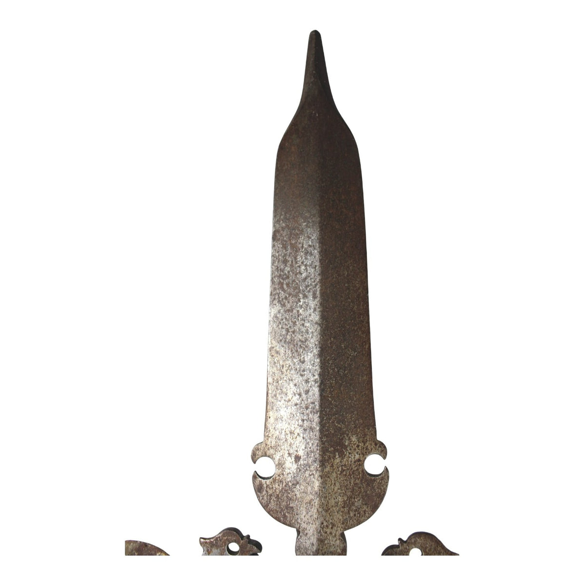 American Revolutionary War Fighting Halberd w/ Bird-Decorated Blade & Original Haft c1750 - 1770