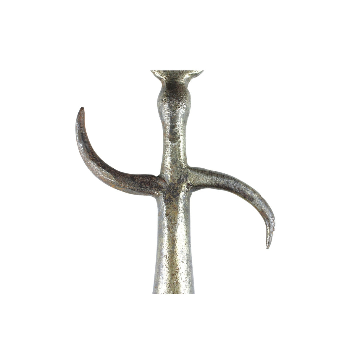 American Revolutionary War Spear Point Polearm with Crossguard & “BOL” Initials