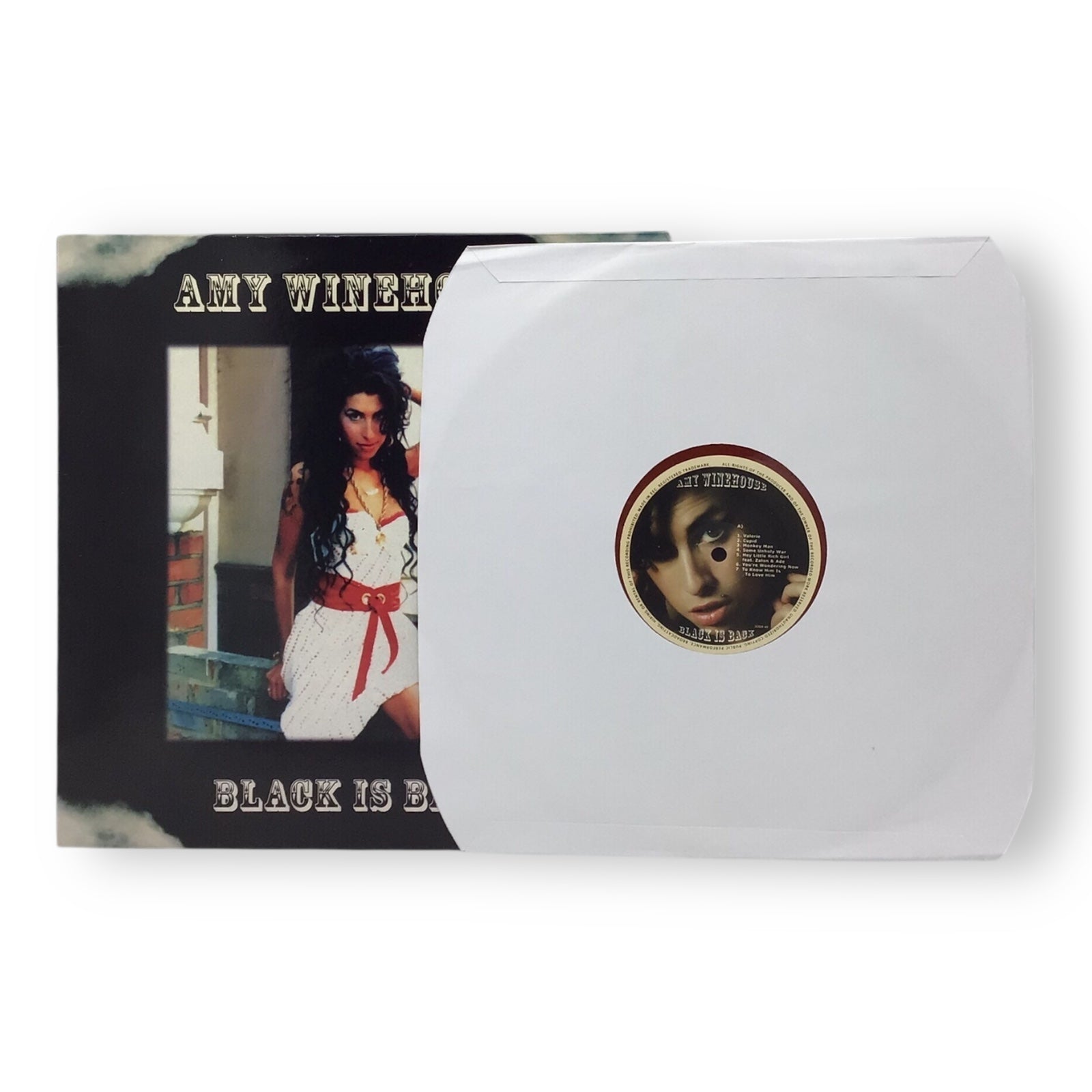 Amy Winehouse – Back to Black Red Vinyl LP | Euro Import Unofficial