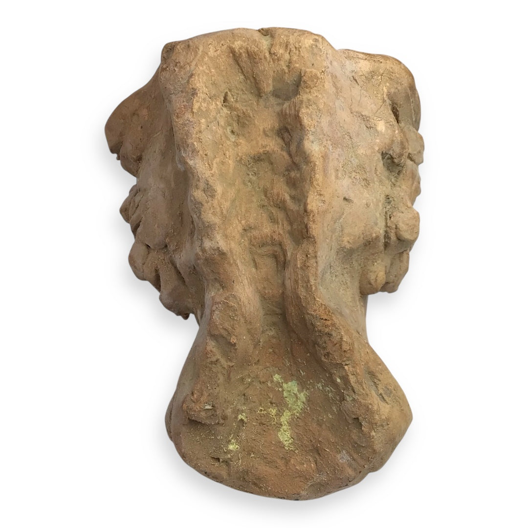 Ancient Greek Terracotta Head – Likely a Goddess or Noble Lady, ca. 500 B.C.E.