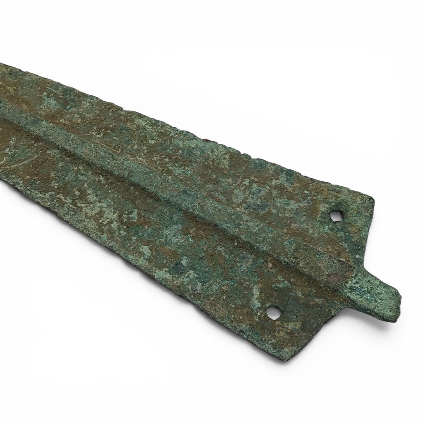 Ancient Luristan Bronze Age Combat Spearhead | Circa 2000–1000 BC | 12 Inches