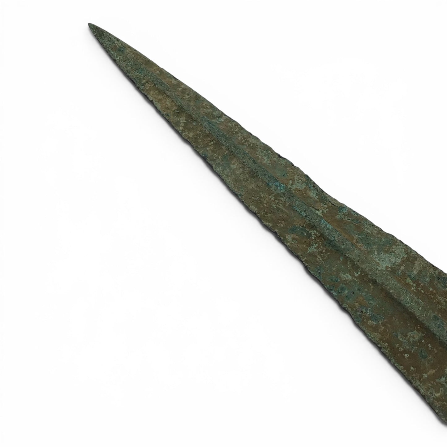 Ancient Luristan Bronze Age Combat Spearhead | Circa 2000–1000 BC | 12 Inches