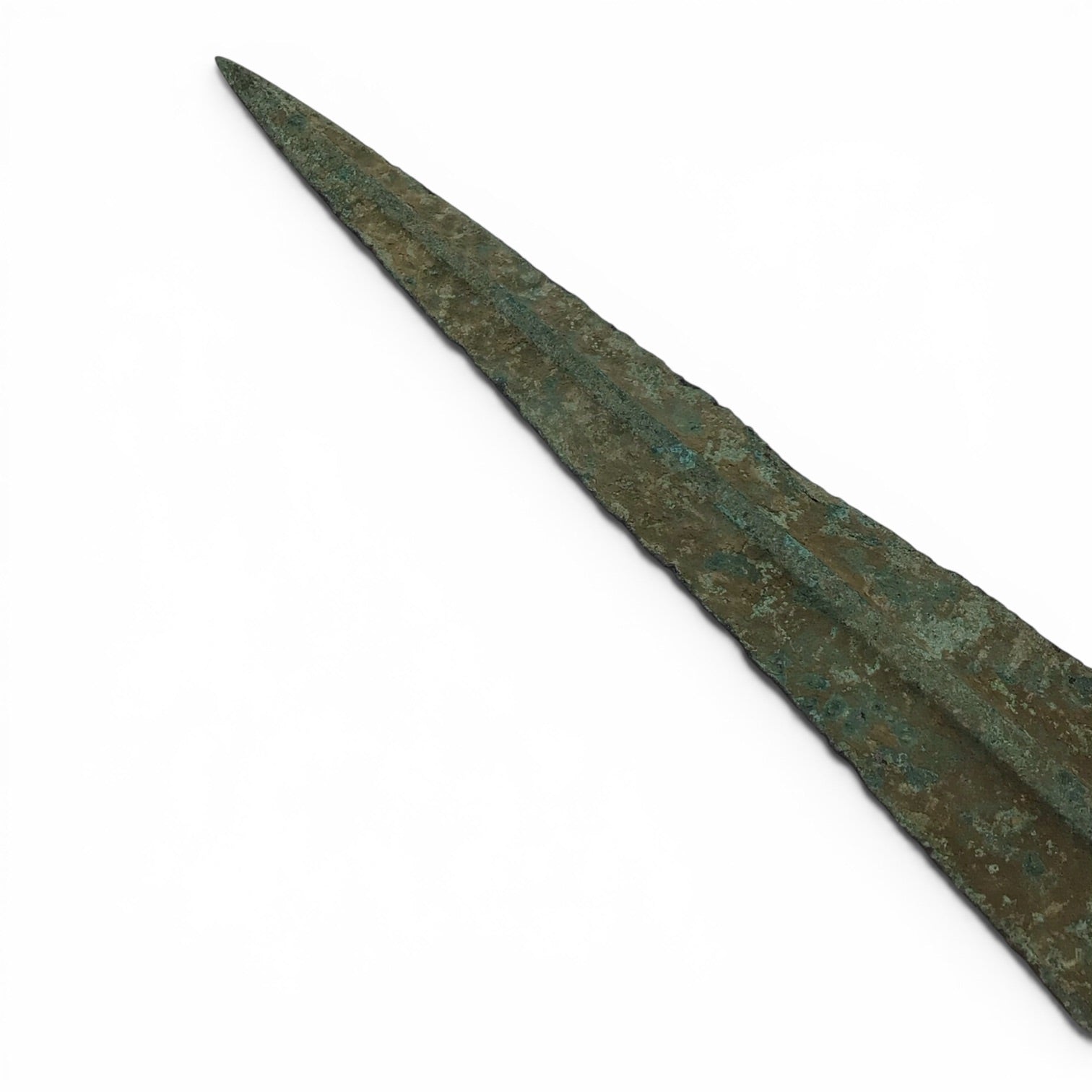 Ancient Luristan Bronze Age Combat Spearhead | Circa 2000–1000 BC | 12 Inches