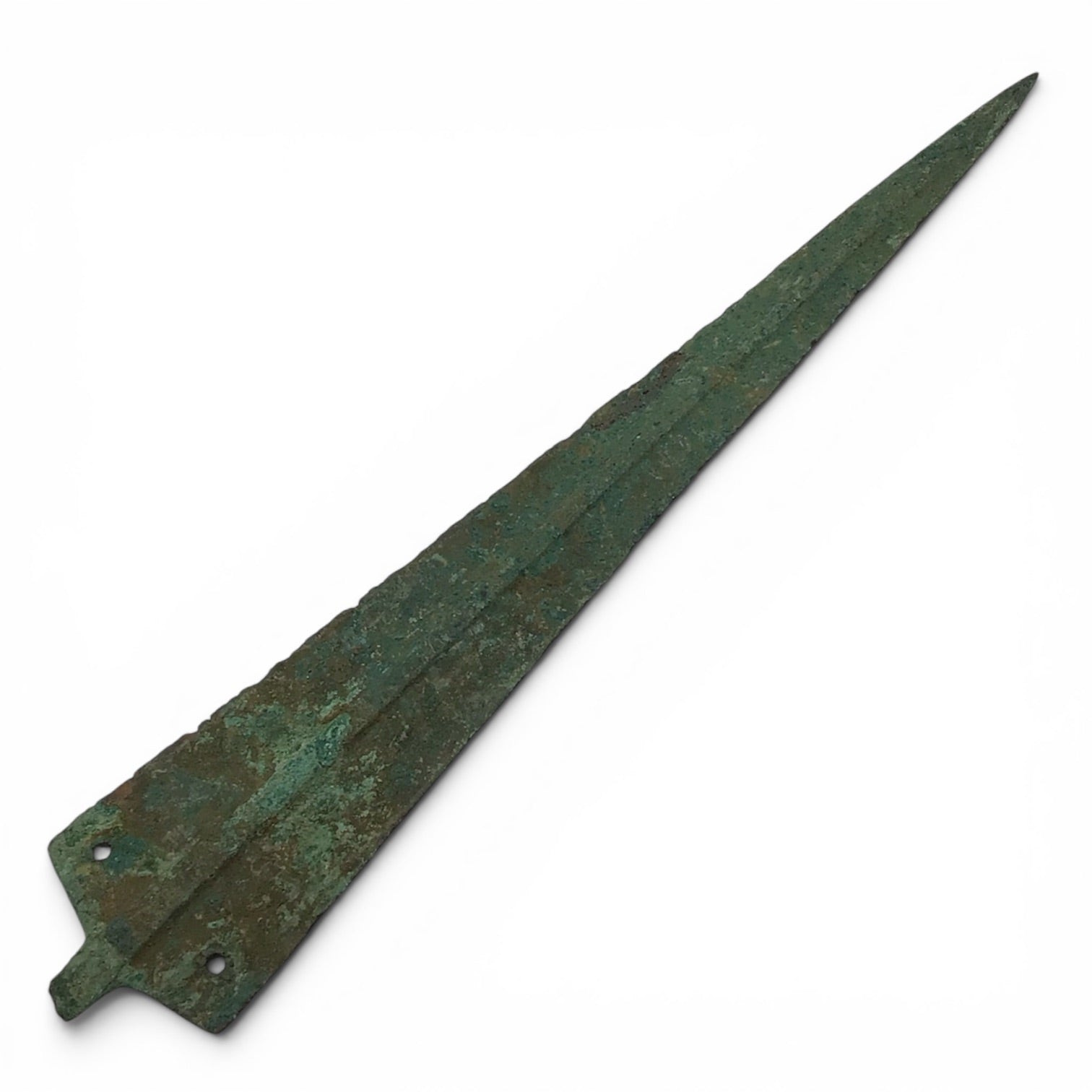 Ancient Luristan Bronze Age Combat Spearhead | Circa 2000–1000 BC | 12 Inches