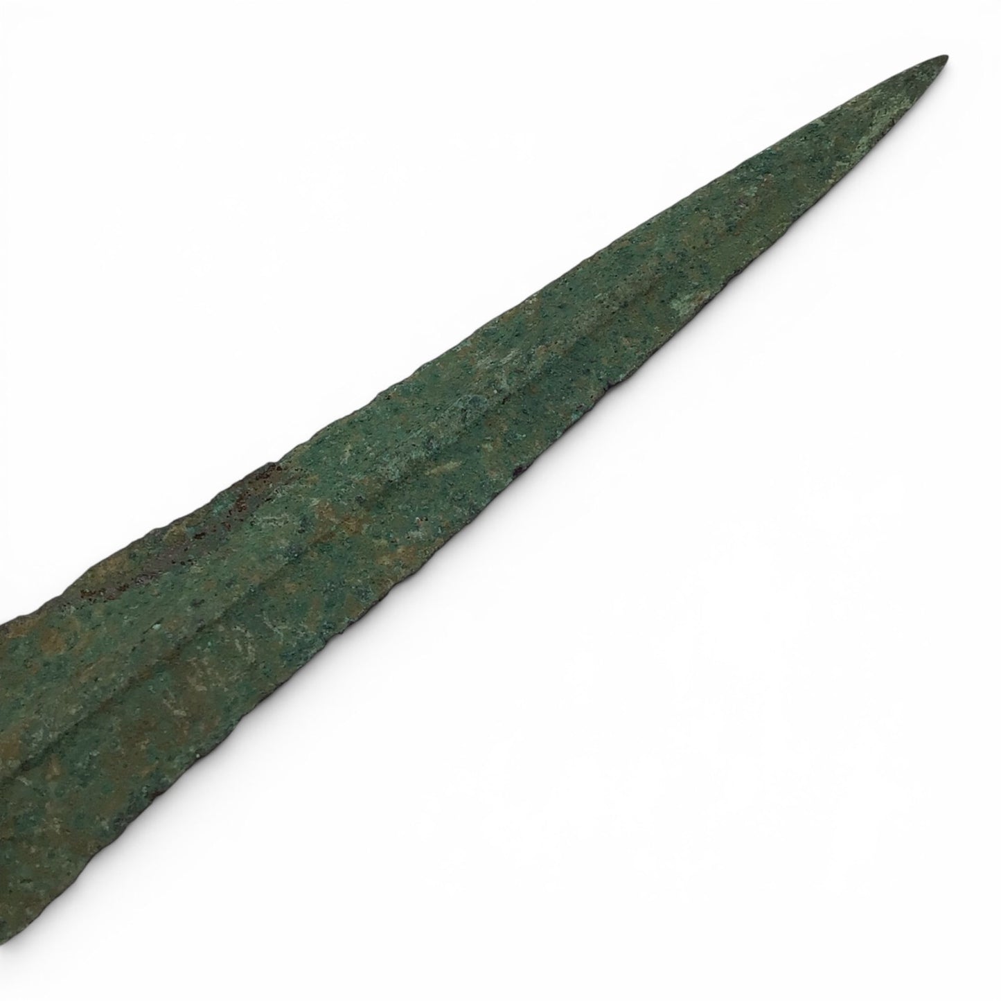 Ancient Luristan Bronze Age Combat Spearhead | Circa 2000–1000 BC | 12 Inches