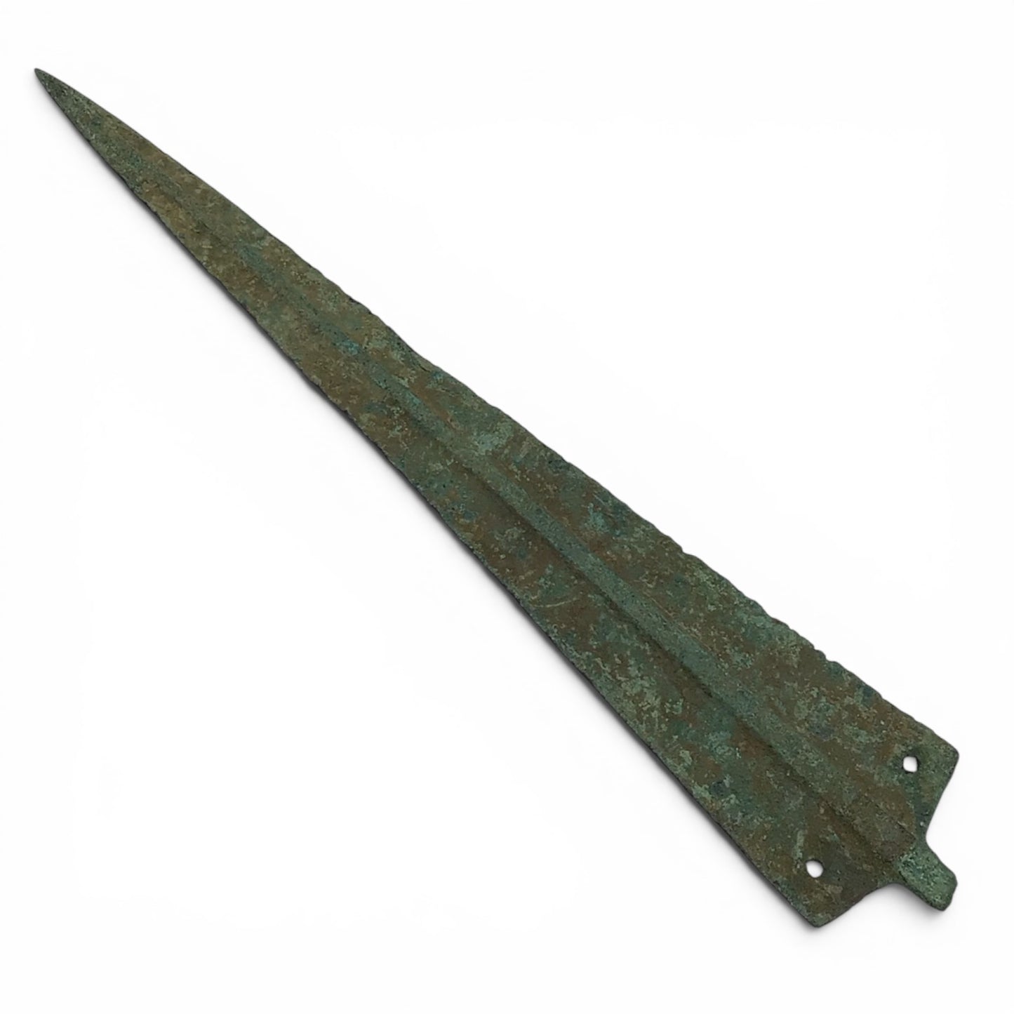 Ancient Luristan Bronze Age Combat Spearhead | Circa 2000–1000 BC | 12 Inches