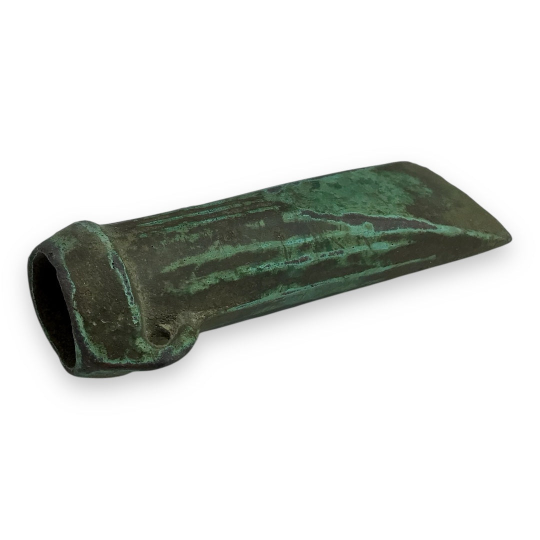 Ancient Luristan Bronze Loop-Handled Socketed Axe - ca. 2000-1000 B.C.