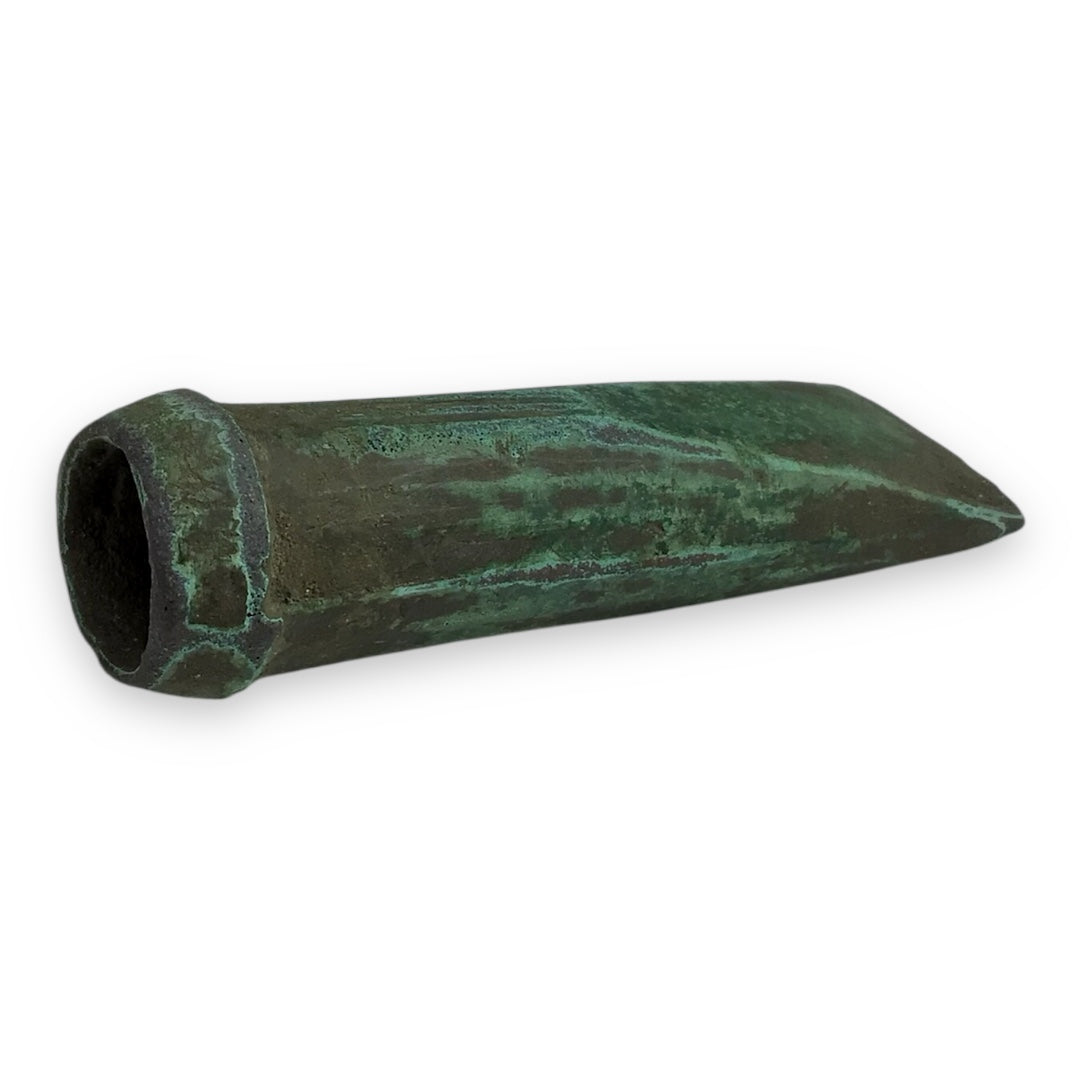 Ancient Luristan Bronze Loop-Handled Socketed Axe - ca. 2000-1000 B.C.