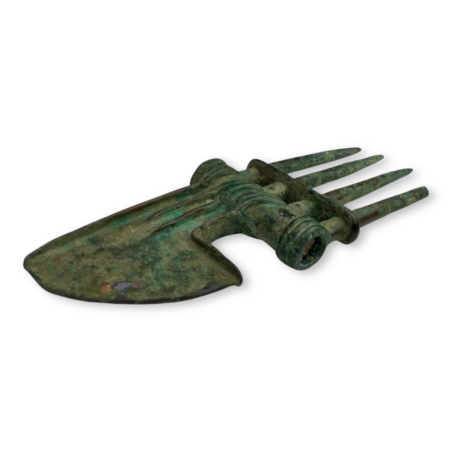 Ancient Luristan Bronze Spike-Butted Axe Head, ca. 1200-800 BCE