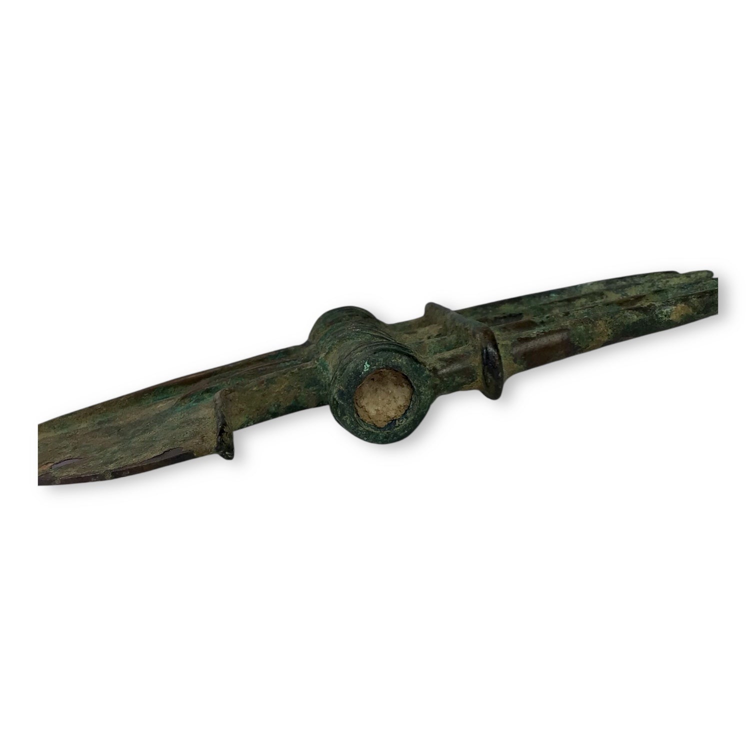 Ancient Luristan Bronze Spike-Butted Axe Head, ca. 1200-800 BCE