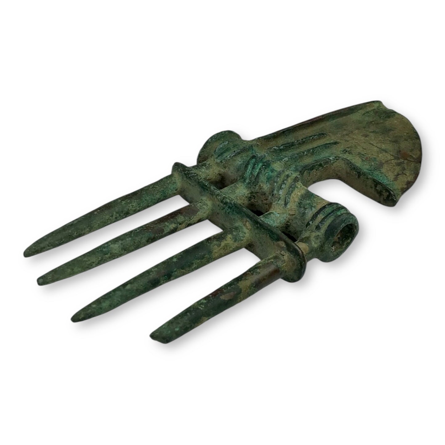 Ancient Luristan Bronze Spike-Butted Axe Head, ca. 1200-800 BCE
