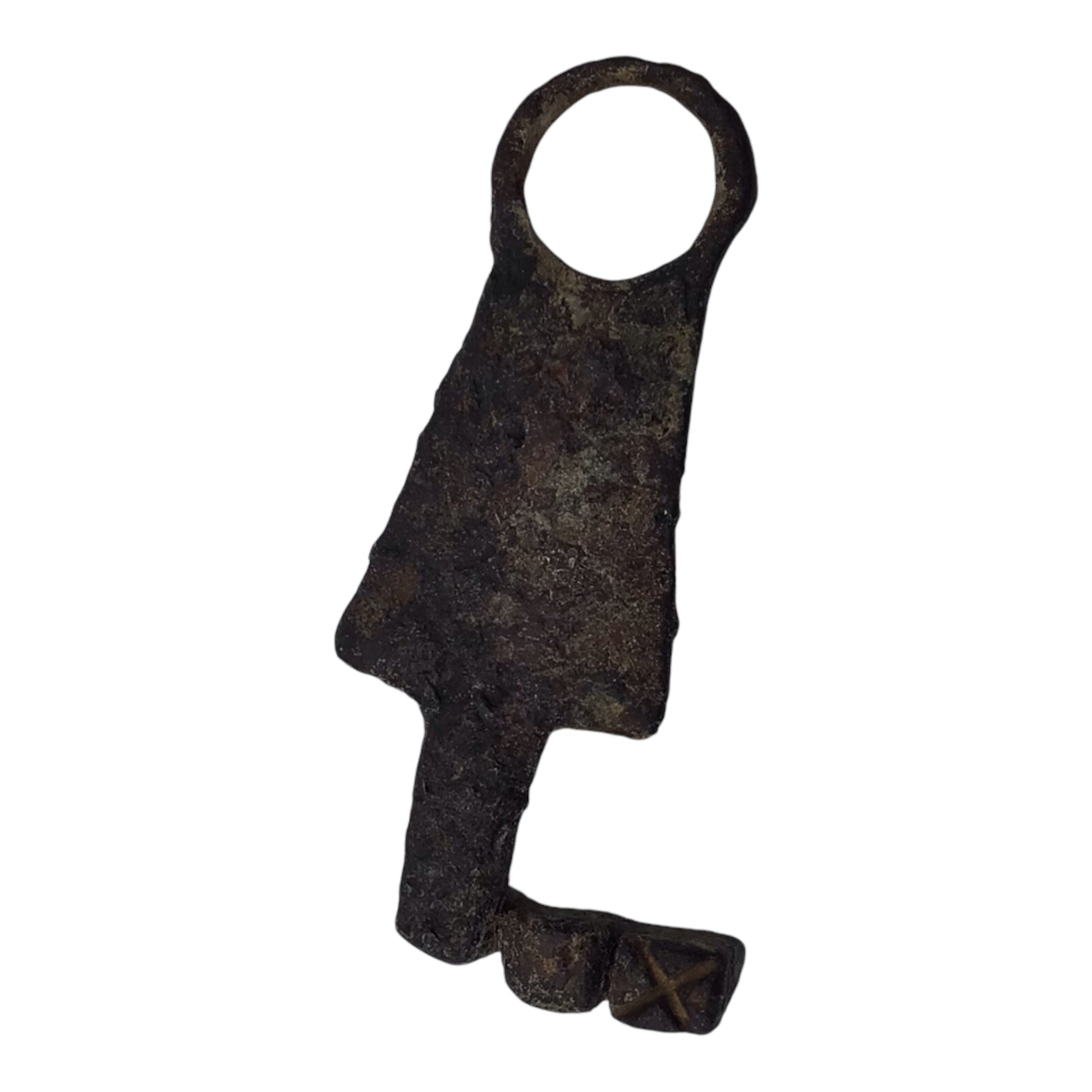 Ancient Roman Empire Amulet Key Ring – 1st to 3rd Century A.D.