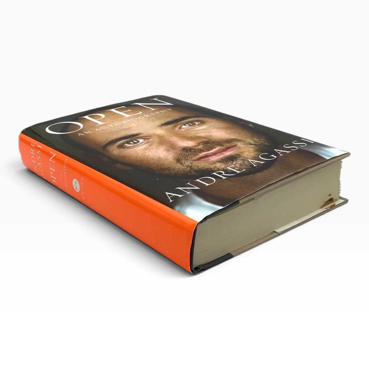 Andre Agassi Signed Open: An Autobiography – 2009 Hardcover with Dust Jacket