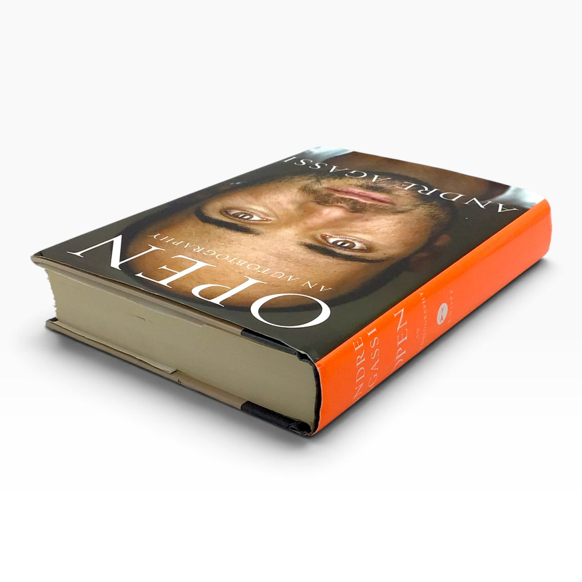 Andre Agassi Signed Open: An Autobiography – 2009 Hardcover with Dust Jacket