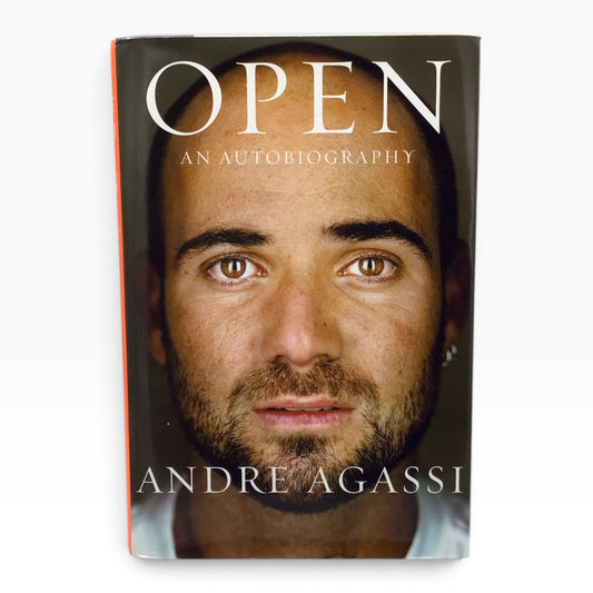 Andre Agassi Signed Open: An Autobiography – 2009 Hardcover with Dust Jacket