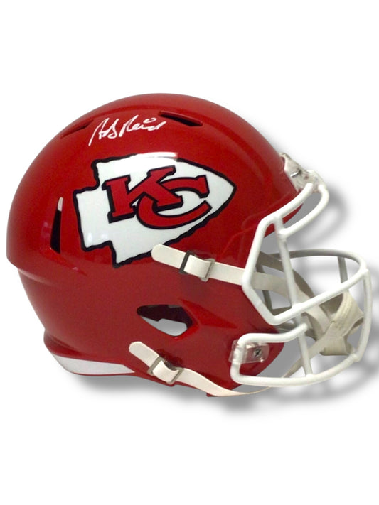 Andy Reid Autographed signed Kansas City Chiefs Full Size Speed Helmet Beckett